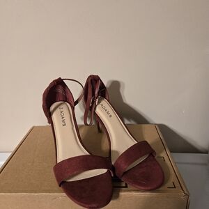 J. Adams Women's Deep Red Heels